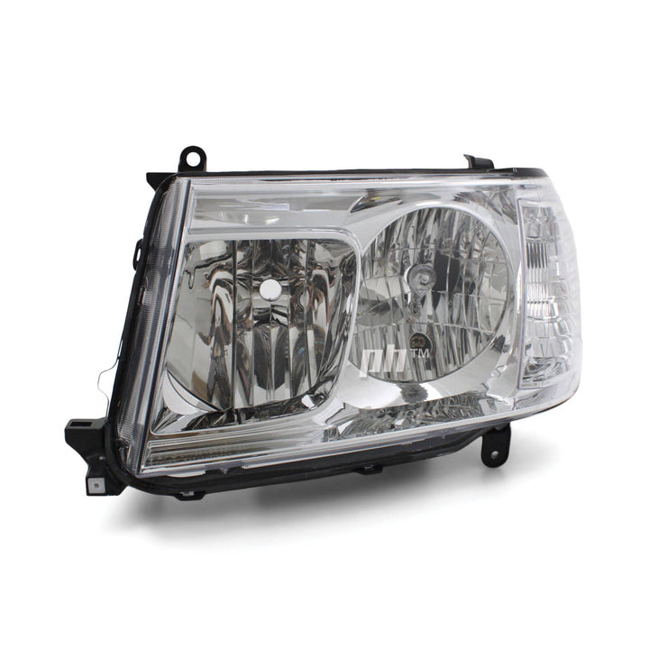 Headlights PAIR fits Toyota Landcruiser 100 Series 2005 - 2007