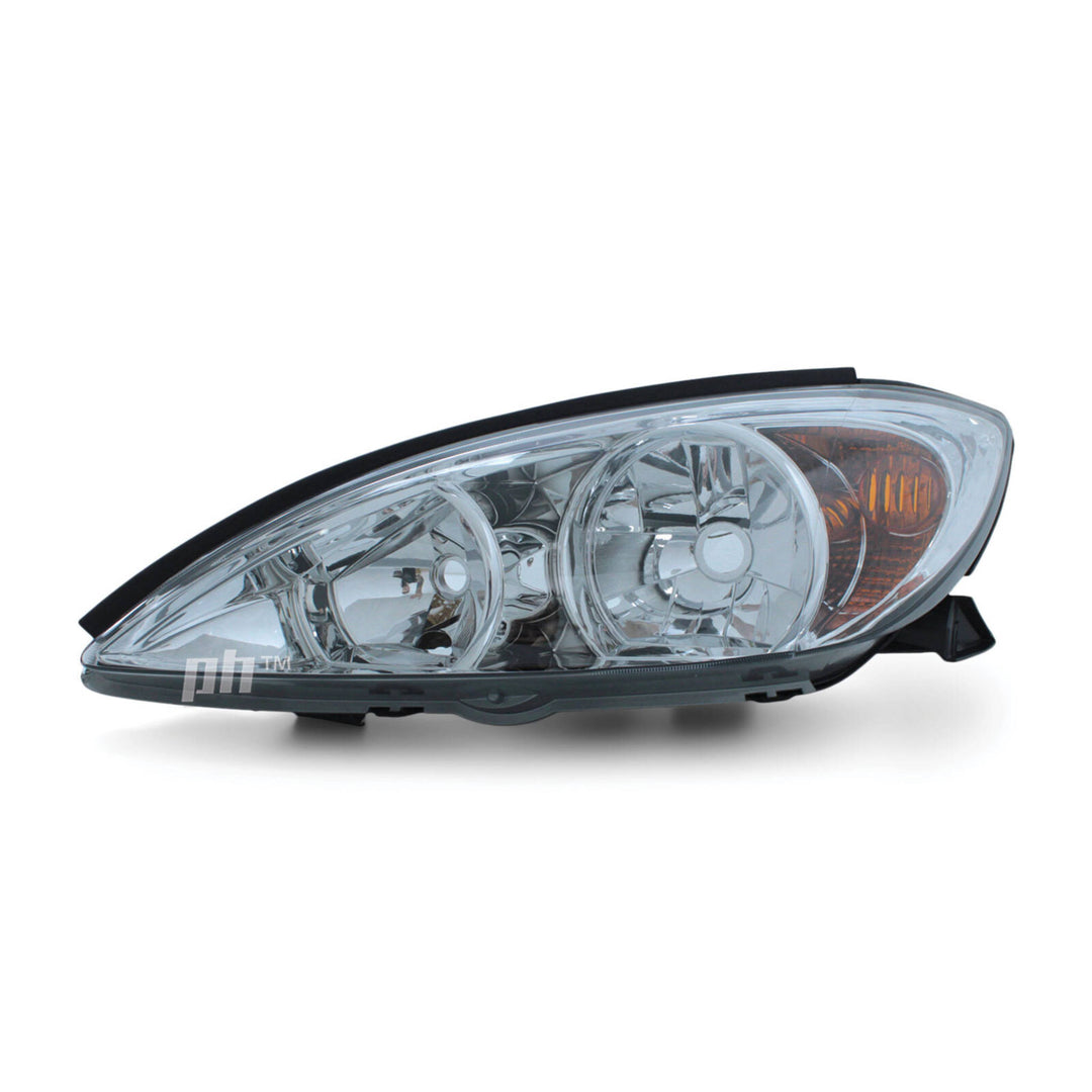 Headlights Chrome PAIR fits Toyota Camry ACV36 MCV36 2002 - 08/2004