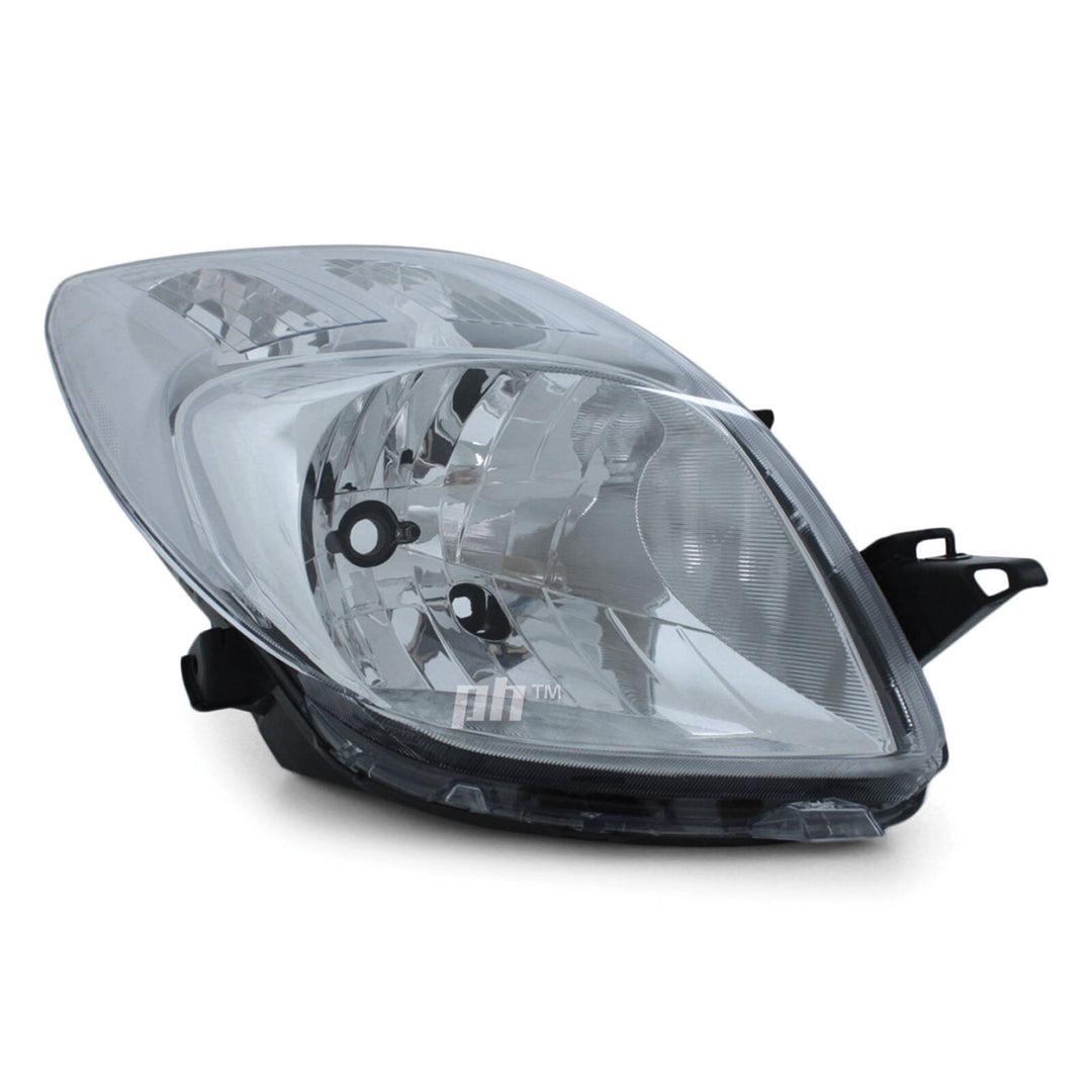 Headlights PAIR fits Toyota Yaris Hatch 2005 - 08/2008
