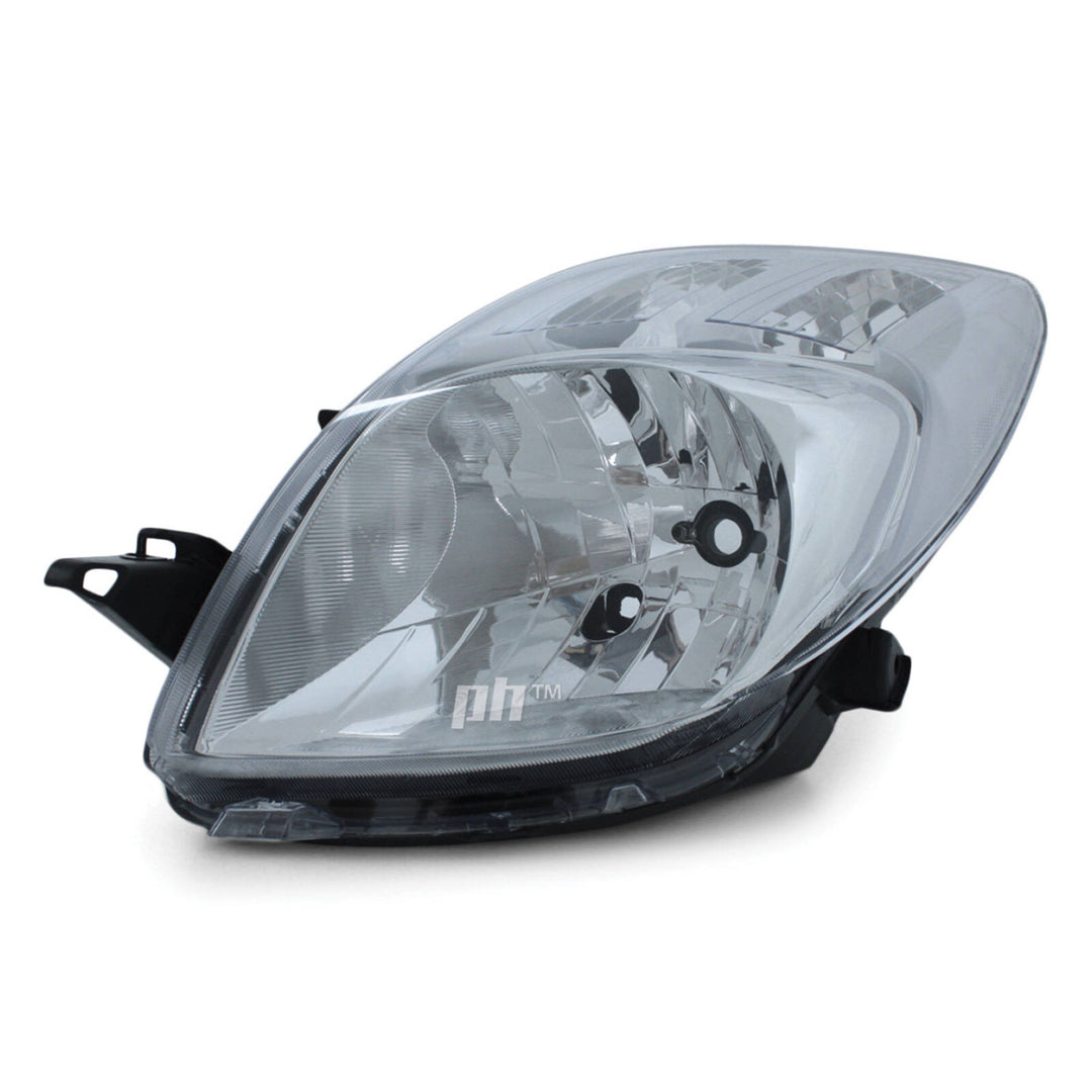 Headlights PAIR fits Toyota Yaris Hatch 2005 - 08/2008