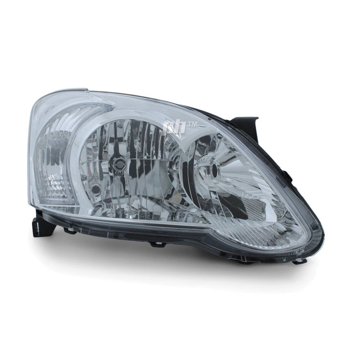 Headlights PAIR fits Toyota Corolla ZZE122 04/2004 - 02/2007 Hatch