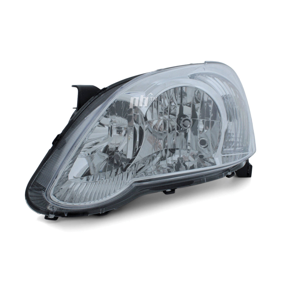 Headlights PAIR fits Toyota Corolla ZZE122 04/2004 - 02/2007 Hatch
