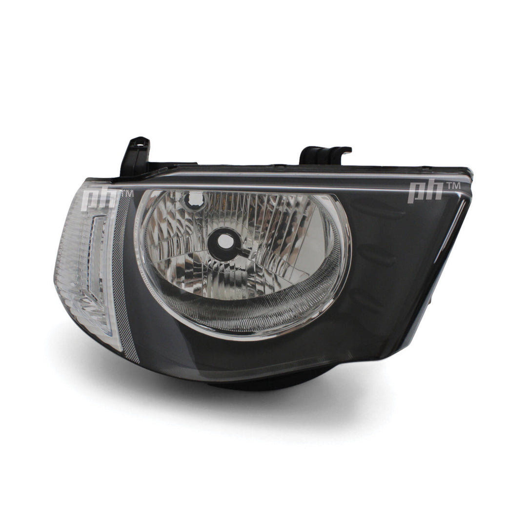 Headlights PAIR fits Mitsubishi Triton MN 2009 - 2015