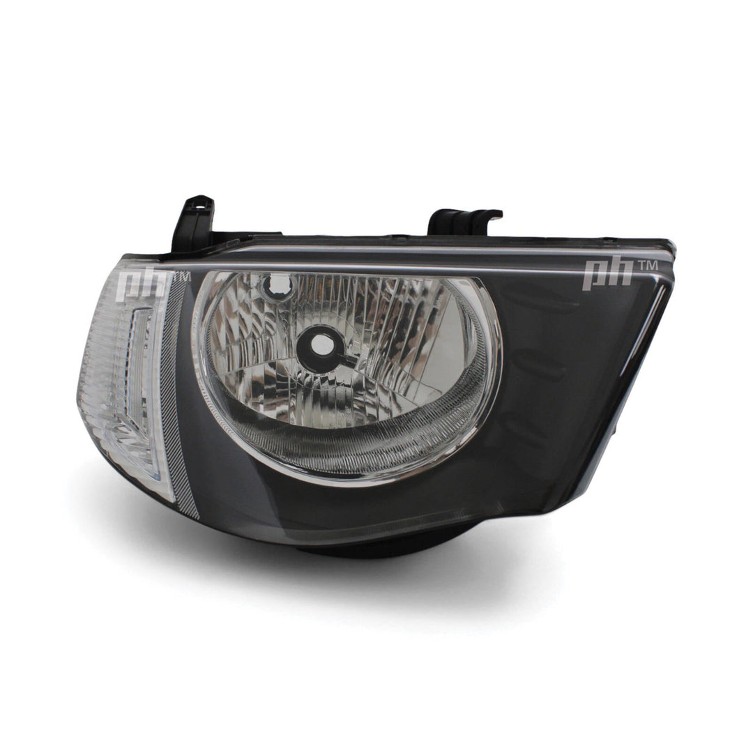 Headlights PAIR fits Mitsubishi Triton MN 2009 - 2015