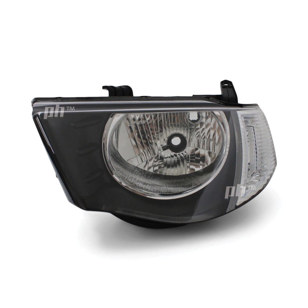 Headlights PAIR fits Mitsubishi Triton MN 2009 - 2015
