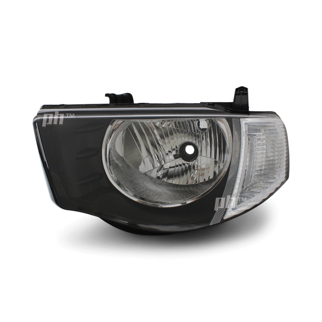 Headlights PAIR fits Mitsubishi Triton MN 2009 - 2015