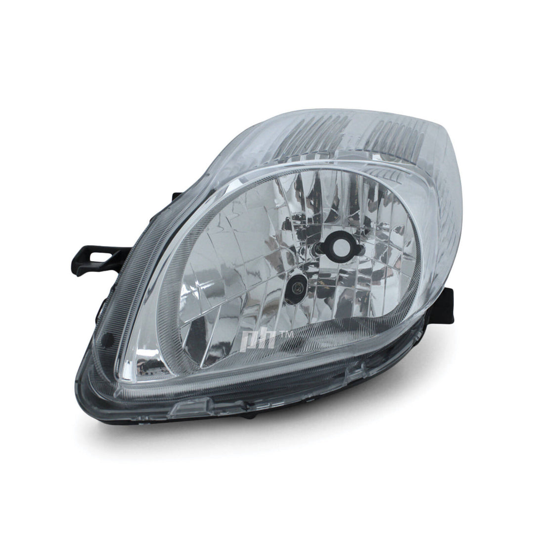 Headlights PAIR fits Toyota Yaris Hatch 08/2008 - 08/2011
