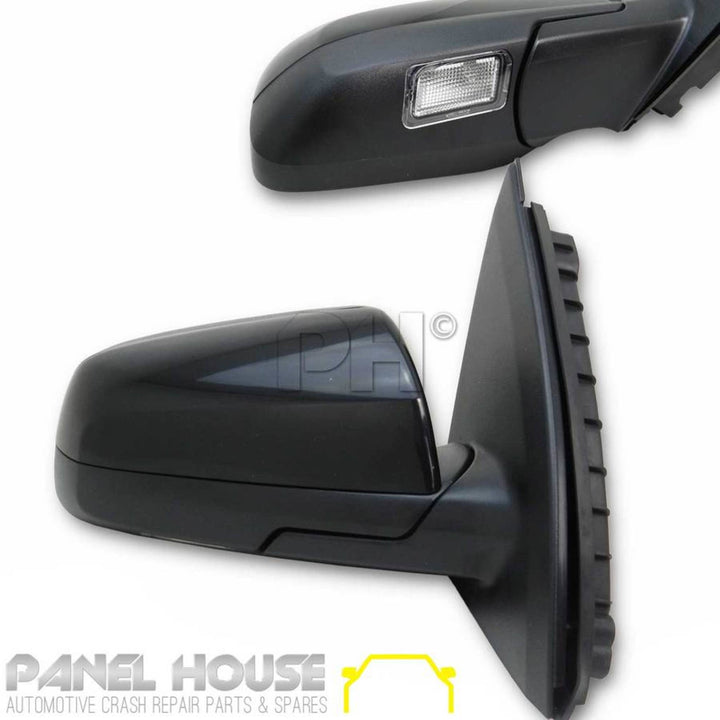 Door Mirrors PAIR Electric With Puddle Light fits Holden VE Commodore 2006 - 2013