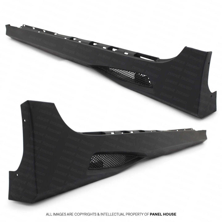 Plastic Side Skirts Maloo PAIR Fits Holden Commodore VE VF Ute 2006 - 2017