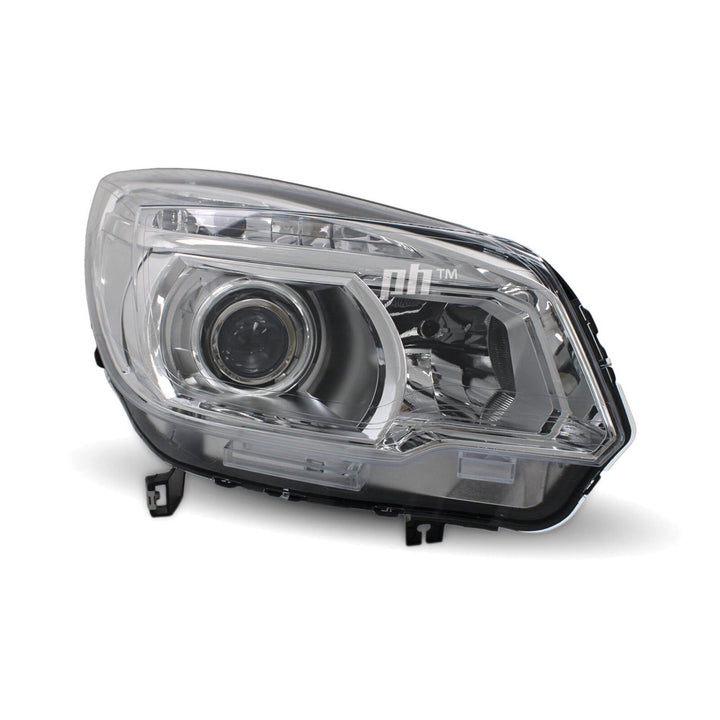 Headlight PAIR Chrome Projector ADR fits Holden Colorado RG LTZ 2012 - 2016