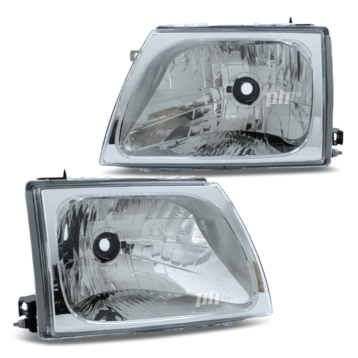 Headlights PAIR Fits Toyota Hilux SR5 2001 - 2005