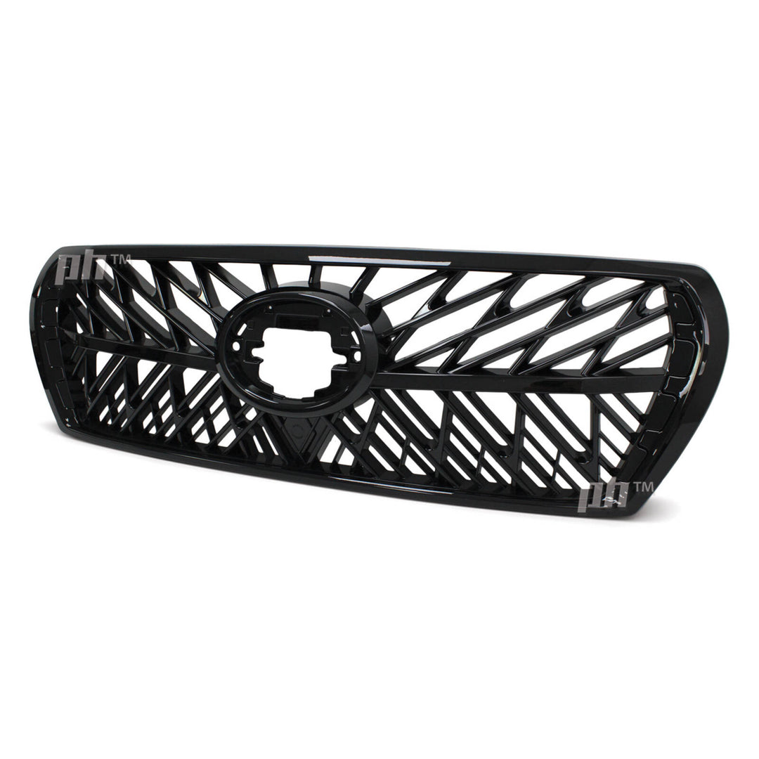 Grill Gloss BLACK Web Style Fits Toyota Landcruiser 200 Series 2007 - 2015
