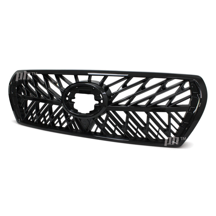 Grill Gloss BLACK Web Style Fits Toyota Landcruiser 200 Series 2007 - 2015