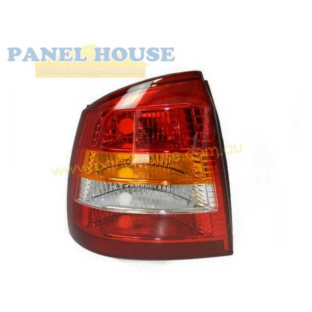 Tail Lights PAIR Clear Fits Holden Astra TS Hatch 1998 - 2004
