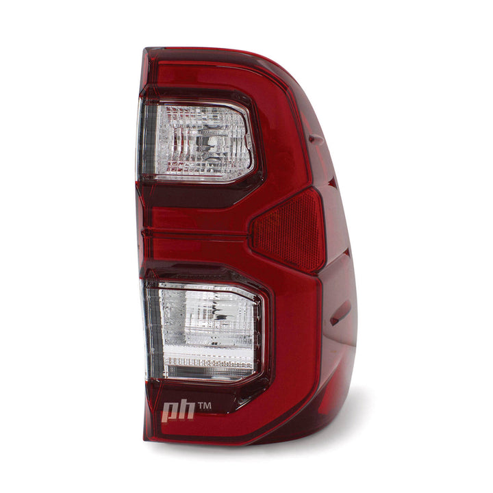 Tail Lights PAIR LED DRL Fits Toyota Hilux N80 SR5 2020 - 2024