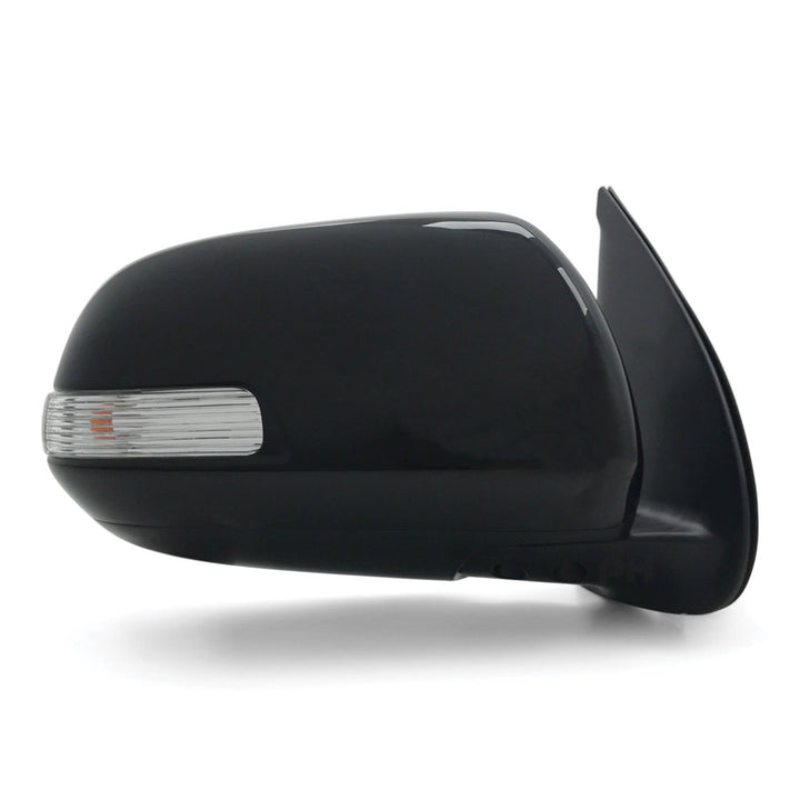 Door Mirror Black With Indicator PAIR Fits Toyota Hilux SR5 2011 - 2014