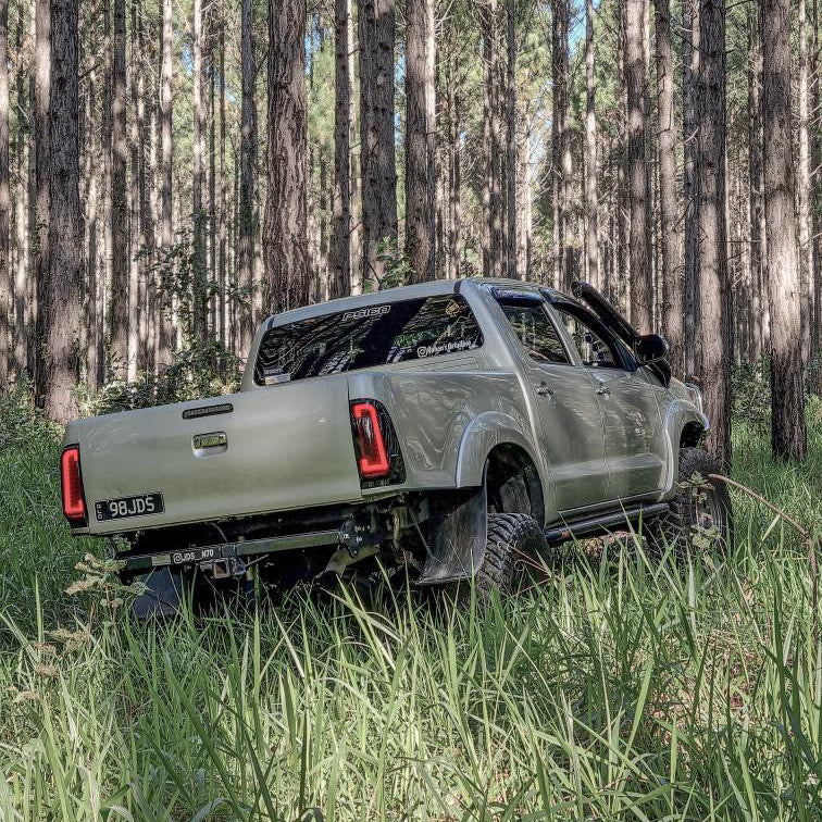 Headlights Black PAIR LED Sequential Indicator fits Ford Ranger PX MK2 MK3 2015 - 2022