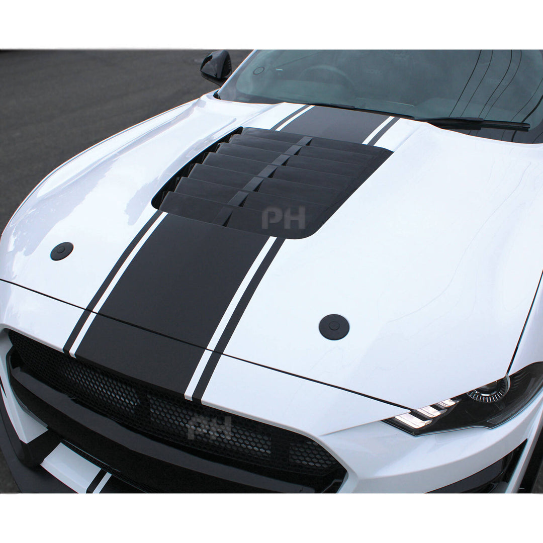 Aluminium Vented Bonnet Shelby GT500 Style fits Ford Mustang FN 2018 - 2021
