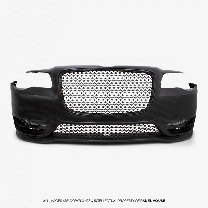 Front Bumper Bar Kit Facelift SRT Style Fits Chrysler 300C 2011 - 2016