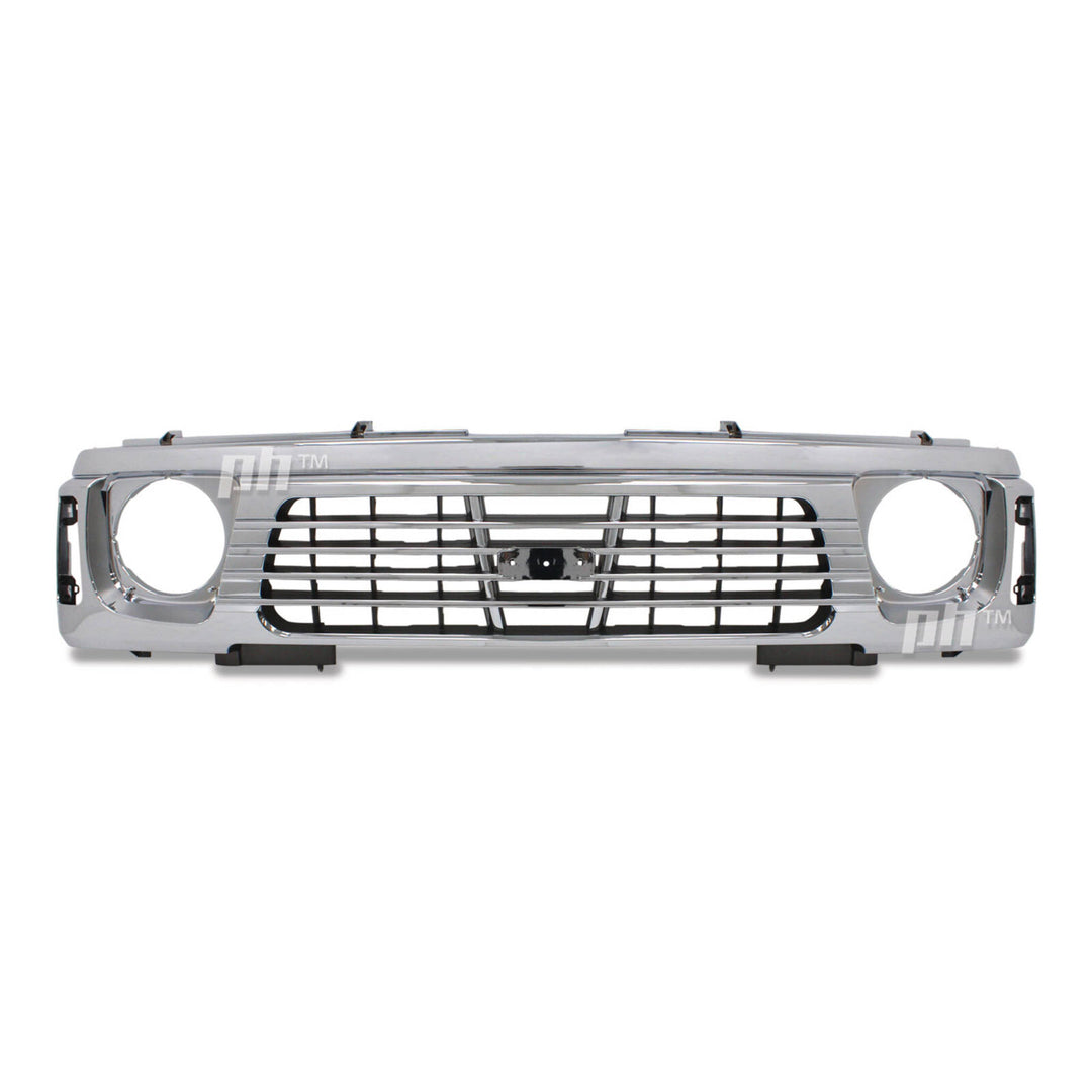 Grill Chrome fits Nissan Patrol GQ Series 2 Y60 1994 - 1997