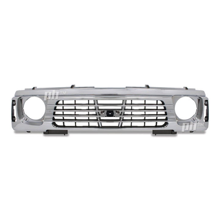 Grill Chrome fits Nissan Patrol GQ Series 2 Y60 1994 - 1997
