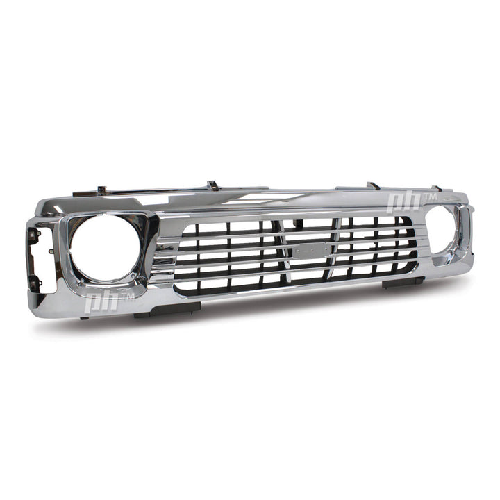 Grill Chrome fits Nissan Patrol GQ Series 2 Y60 1994 - 1997