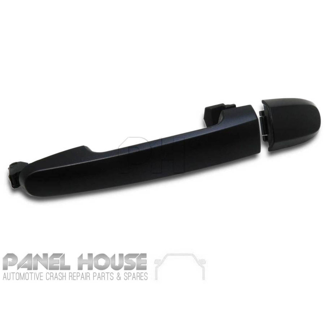 Door Handle LEFT Front Outer Black NO KEYHOLE Fits Toyota HILUX 11-14 Ute