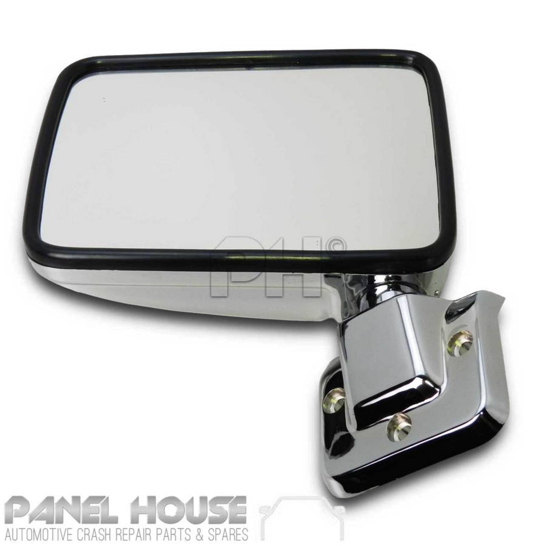 Door Mirror LEFT CHROME Skin Mount Type fits Mitsubishi Triton 86-96 ME-MJ