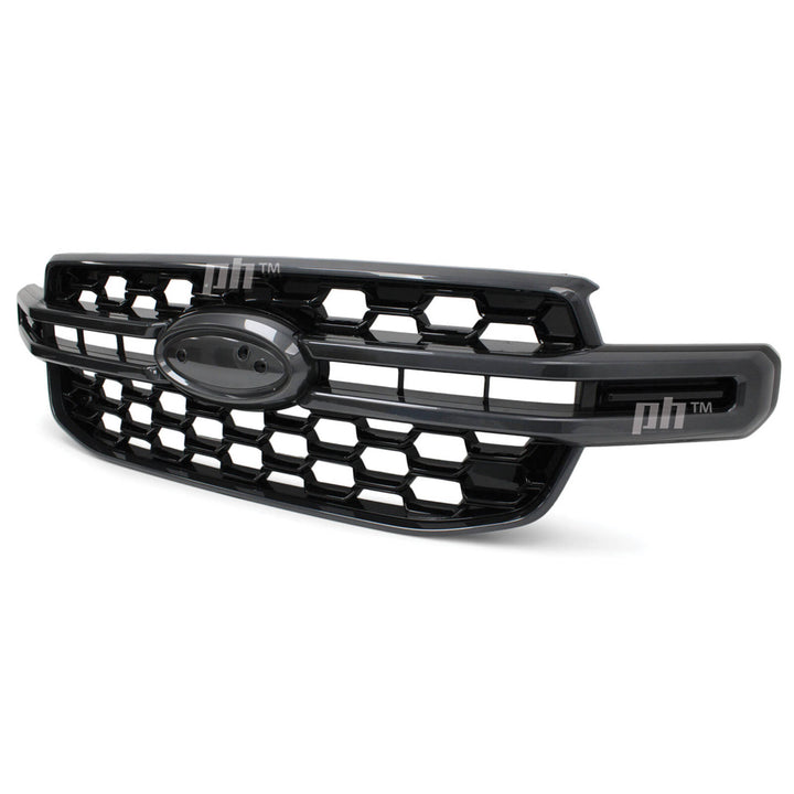 Gloss Black & Grey Grill fits Ford Everest NEXT GEN 2022- Sport Ambiente Trend
