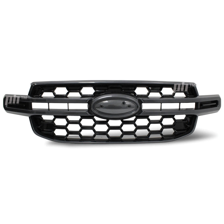Gloss Black & Grey Grill fits Ford Everest NEXT GEN 2022- Sport Ambiente Trend