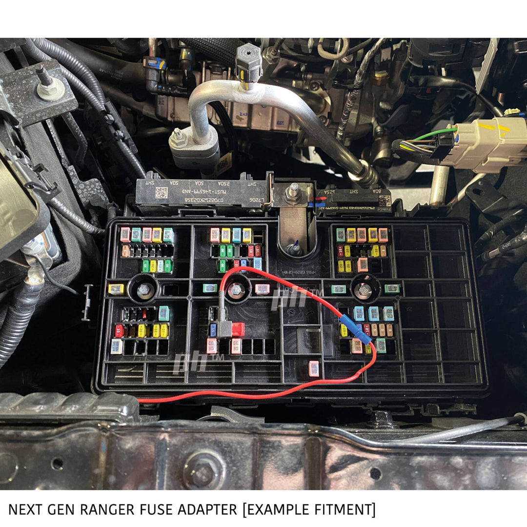Gloss Black & Grey Grill With LED's fits Ford Everest NEXT GEN 2022- Sport Ambiente Trend