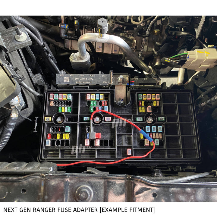Gloss Black & Grey Grill With LED's fits Ford Everest NEXT GEN 2022- Sport Ambiente Trend