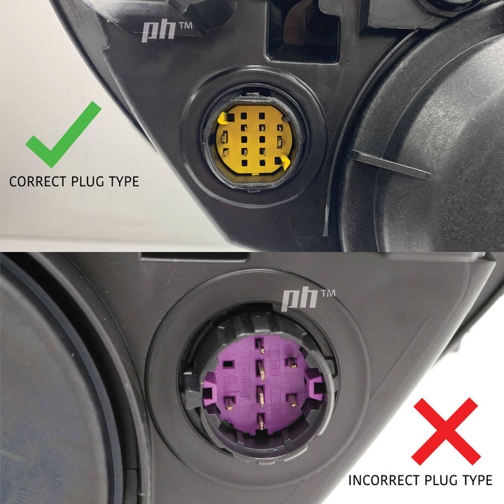 Headlights PAIR fits Fiat Ducato Van & Motorhome 02/2007 - 04/2014