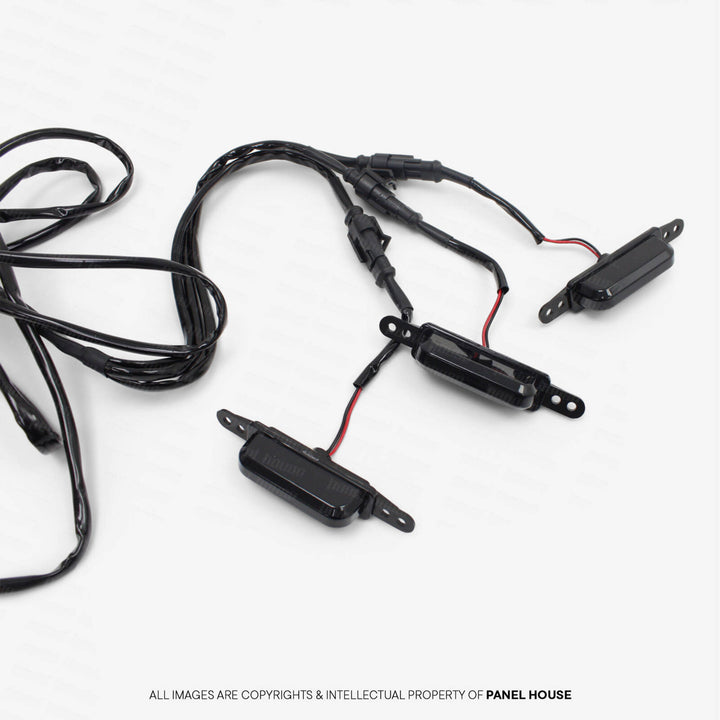 American Style Amber / Orange LED DRL's for F Style Grill fits Ford Ranger Next Gen T9 2022-