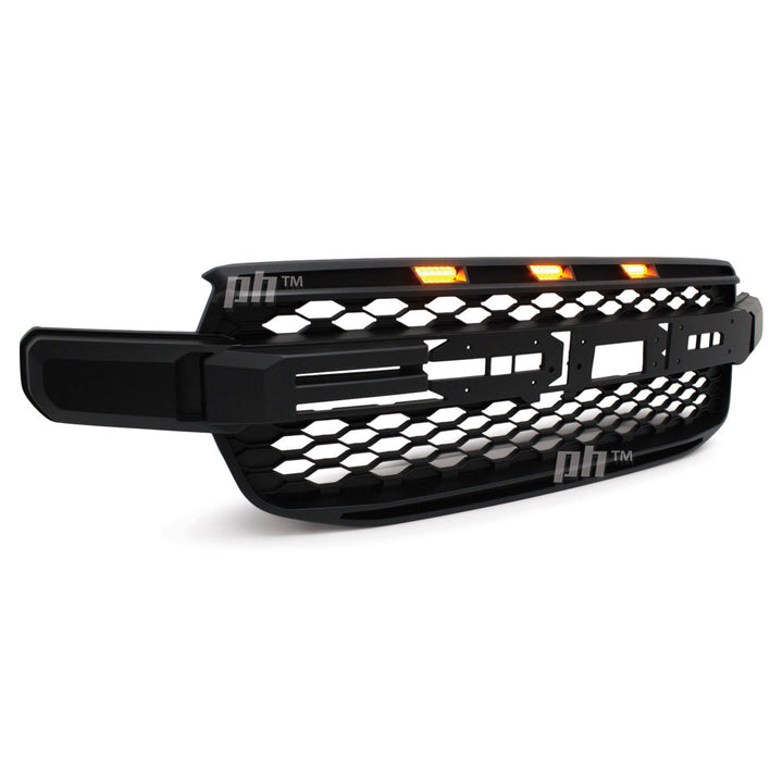 American Style Amber / Orange LED DRL's for F Style Grill fits Ford Ranger Next Gen T9 2022-