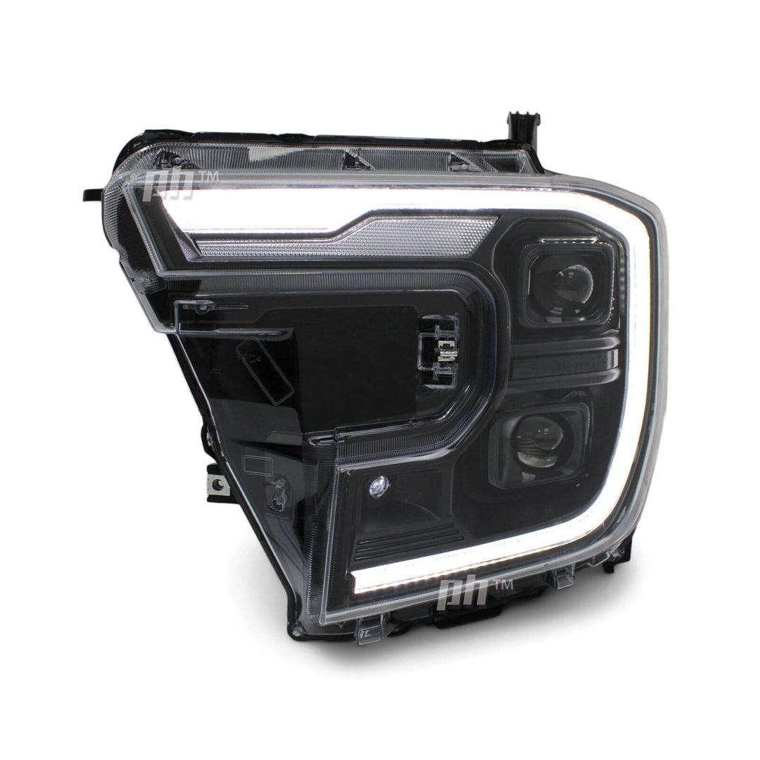 Headlights Sequential Black Projector LED DRL fits Ford Ranger Next Gen T9 XL XLS 2022-2025