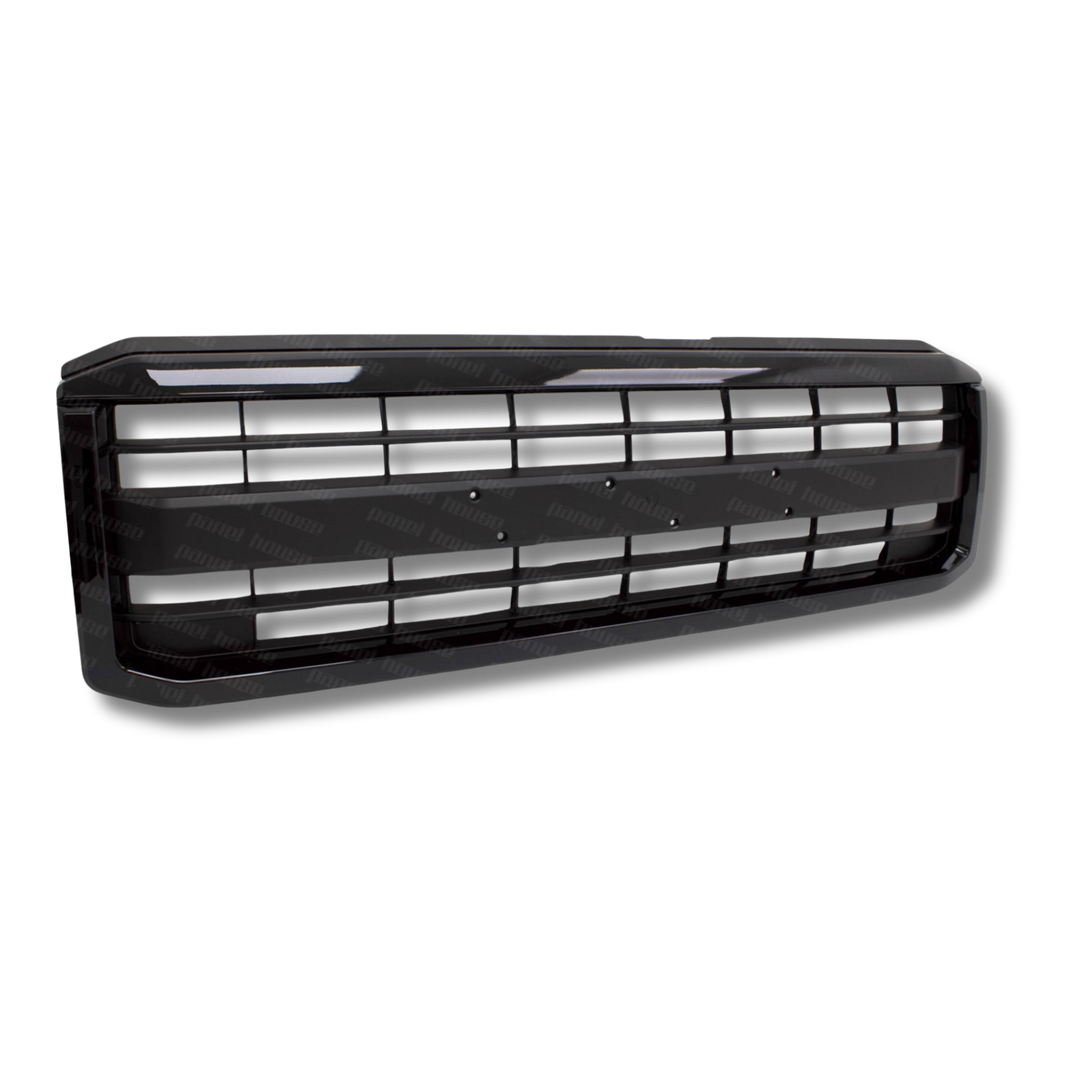 Grill BLACK fits Toyota Landcruiser 76 78 79 Series 2007 - 2023