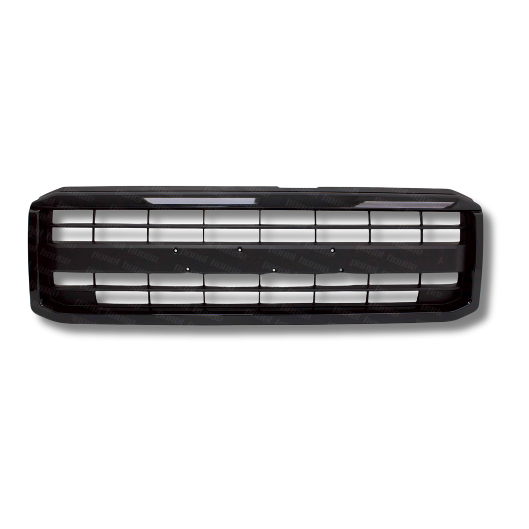 Grill BLACK fits Toyota Landcruiser 76 78 79 Series 2007 - 2023
