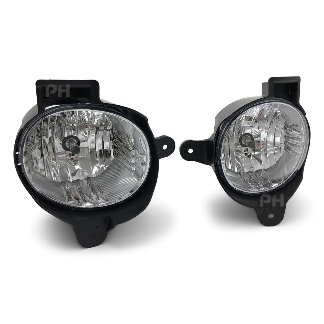 Fog Light Kit Complete Fits Toyota Hilux N70 07/2011 - 03/2015