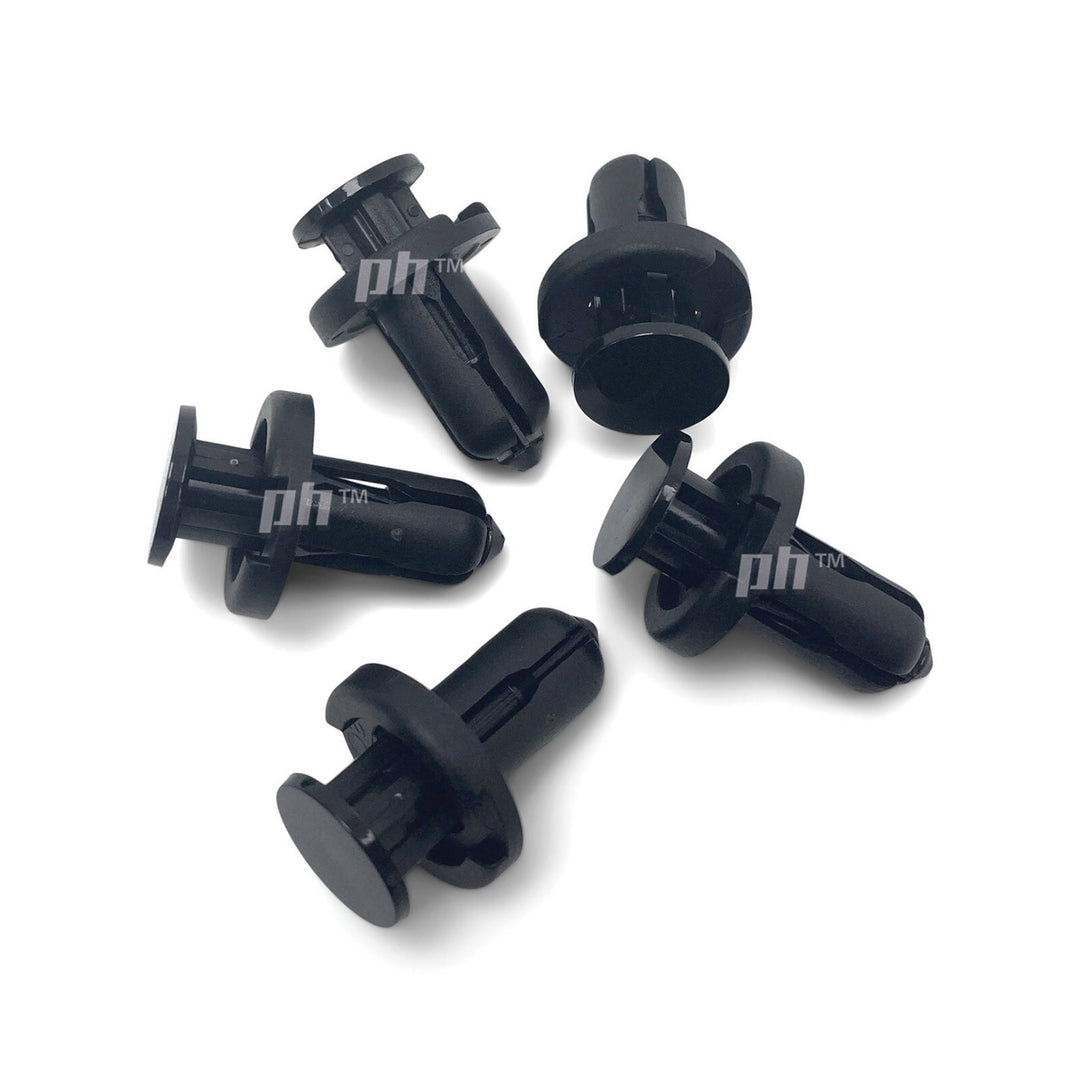 Long Push In Retainer Clip x10 10mm Hole fits Toyota Models