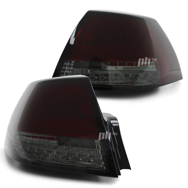 Smoked LED Sequential Tail Lights Fits Holden Commodore VE Sedan 2006 - 2013