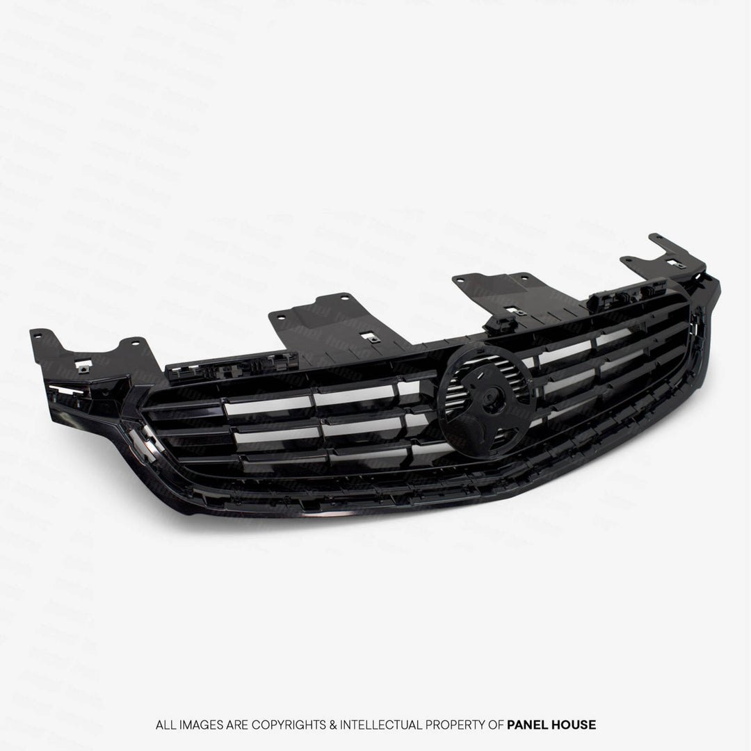 Upper Grill BLACK With Mould fits Holden Commodore VF Series 1 SS SSV SV6 2013 - 2015