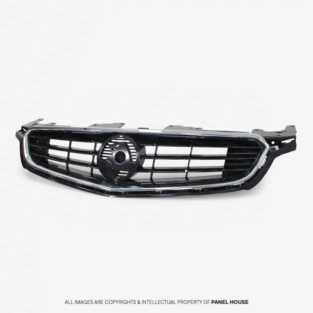 Upper Grill BLACK With Mould fits Holden Commodore VF Series 1 SS SSV SV6 2013 - 2015