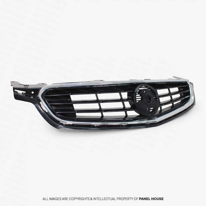 Upper Grill BLACK With Mould fits Holden Commodore VF Series 1 SS SSV SV6 2013 - 2015