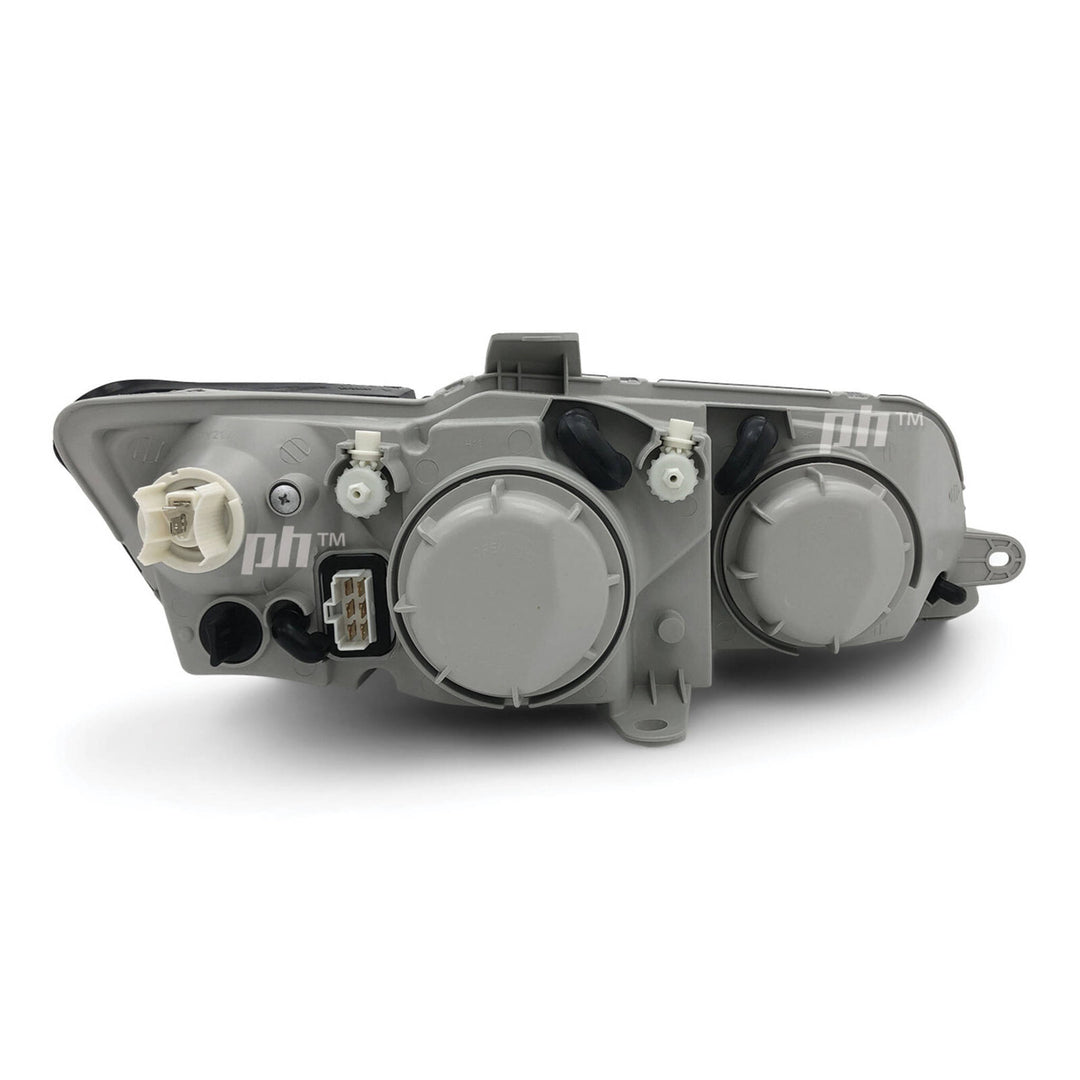 Headlights Black Projector PAIR fits Holden Commodore VY Calais HSV 2002 - 2004