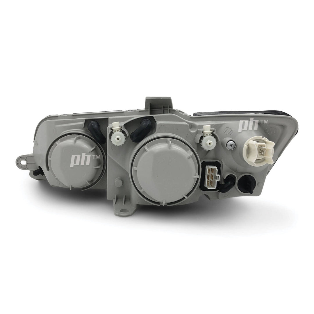Headlights Black Projector PAIR fits Holden Commodore VY Calais HSV 2002 - 2004