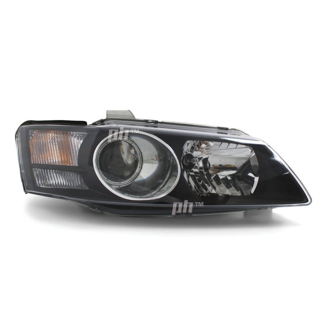 Headlights Black Projector PAIR fits Holden Commodore VY Calais HSV 2002 - 2004