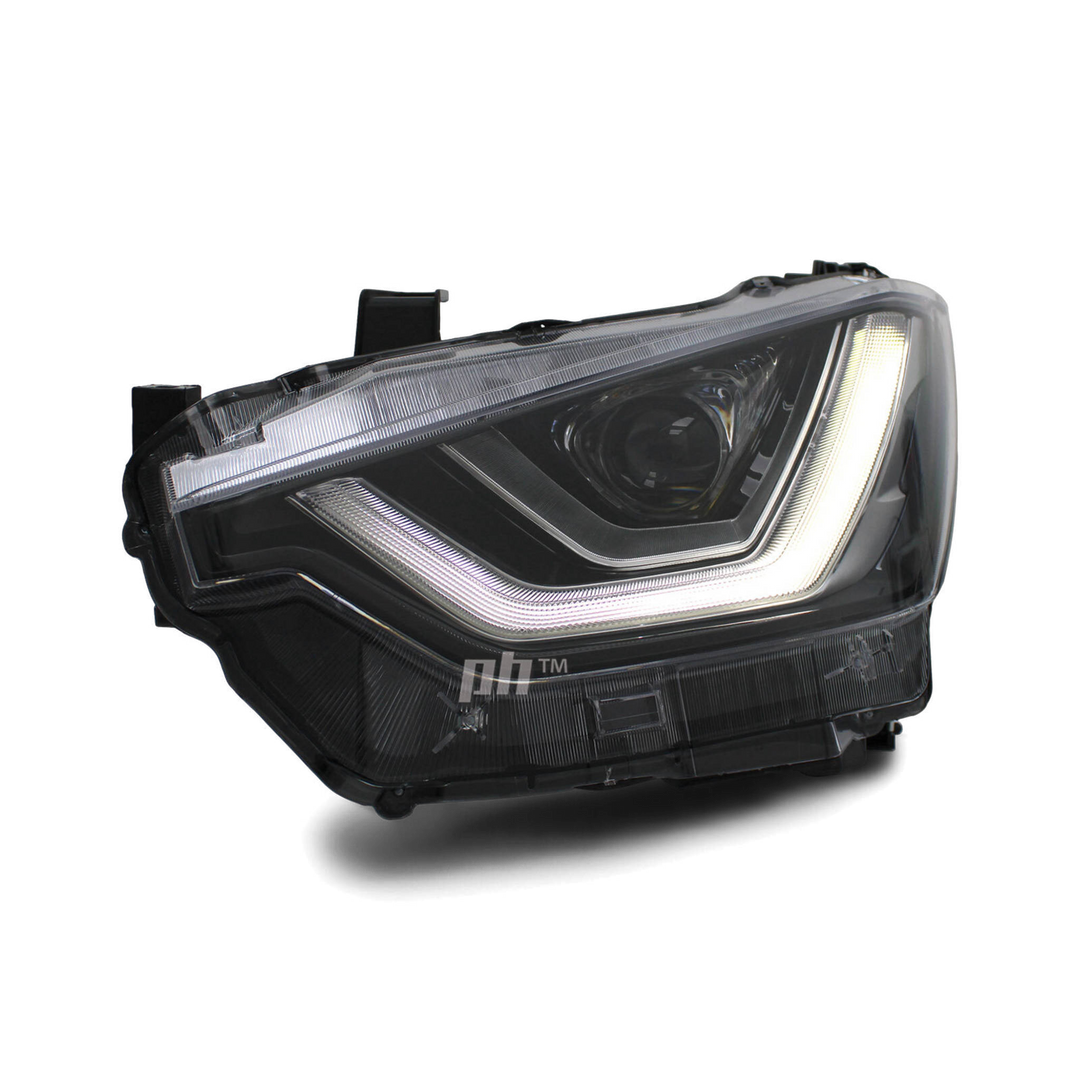 Headlight Black Projector LED DRL LEFT Fits Isuzu DMAX LS-M LS-U 2020 - 2023