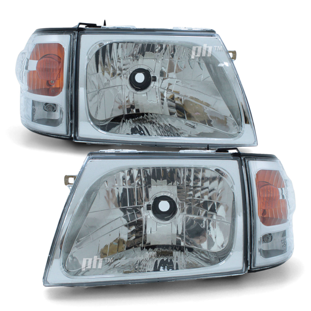 Headlight & Corner Light SET Fits Toyota Hilux SR5 2001 - 2005