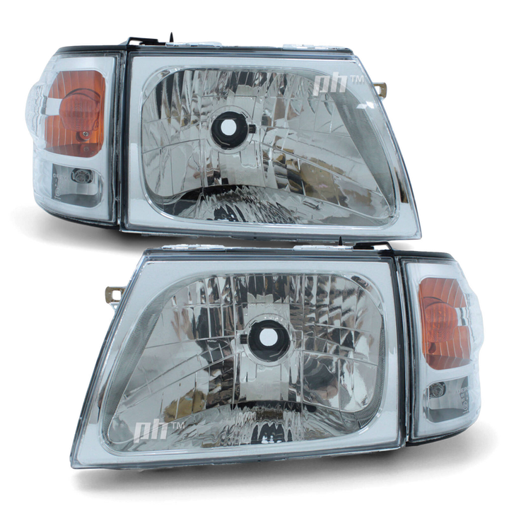 Headlight & Corner Light SET Fits Toyota Hilux SR5 2001 - 2005